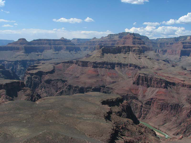 Grand Canyon - The River from Skeleton Point